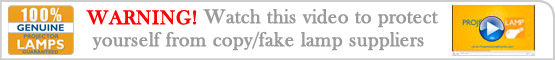 Warning! Watch this video to protect yourself from copy/fake lamp suppliers.